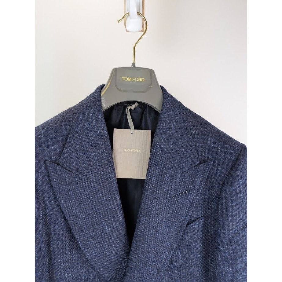 Tom Ford o1rshd1 Blazer Jacket in Blue Size US S / EU 44-46 / 1 - 8 Thumbnail