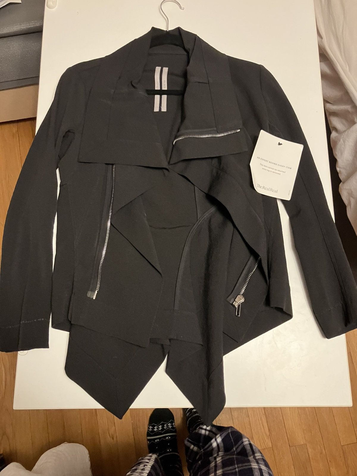 Rick Owens Rick Owens Spring Summer 2018 Ready to Wear “Dirt” Jacket Size S / US 4 / IT 40 - 2 Thumbnail