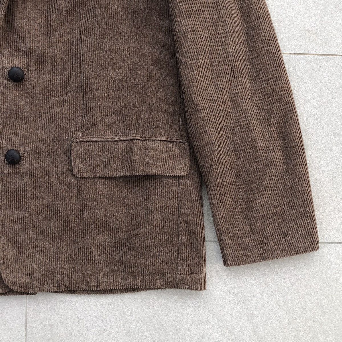 L.L. Bean L.L.Bean Corduroy Elbow Patch Plain Lined Coat Jacket Size US M / EU 48-50 / 2 - 12 Thumbnail