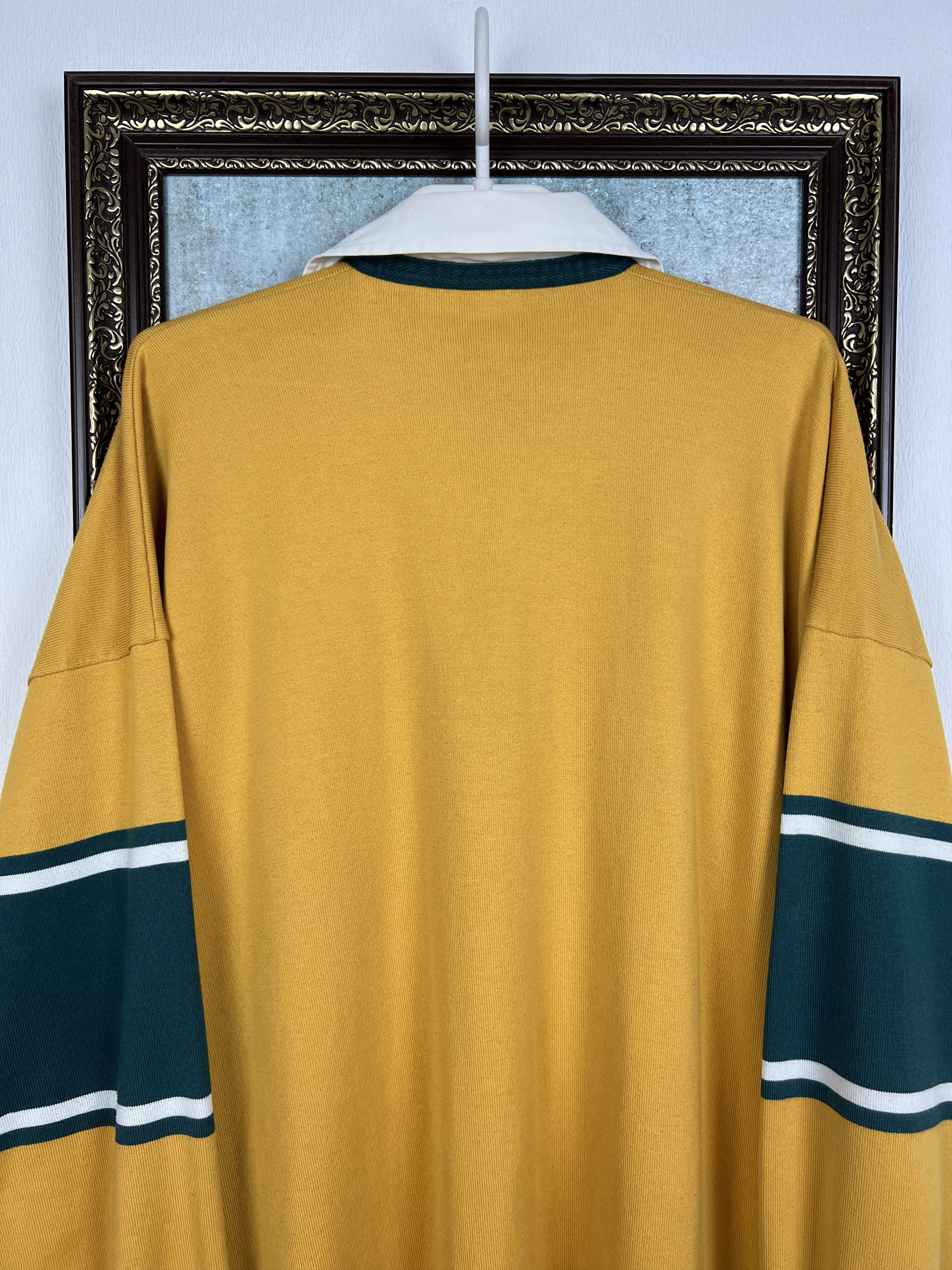 Vintage Australia Rugby Union Jersey Wallabies Shirt Long Sleeve Size US XXL / EU 58 / 5 - 9 Thumbnail