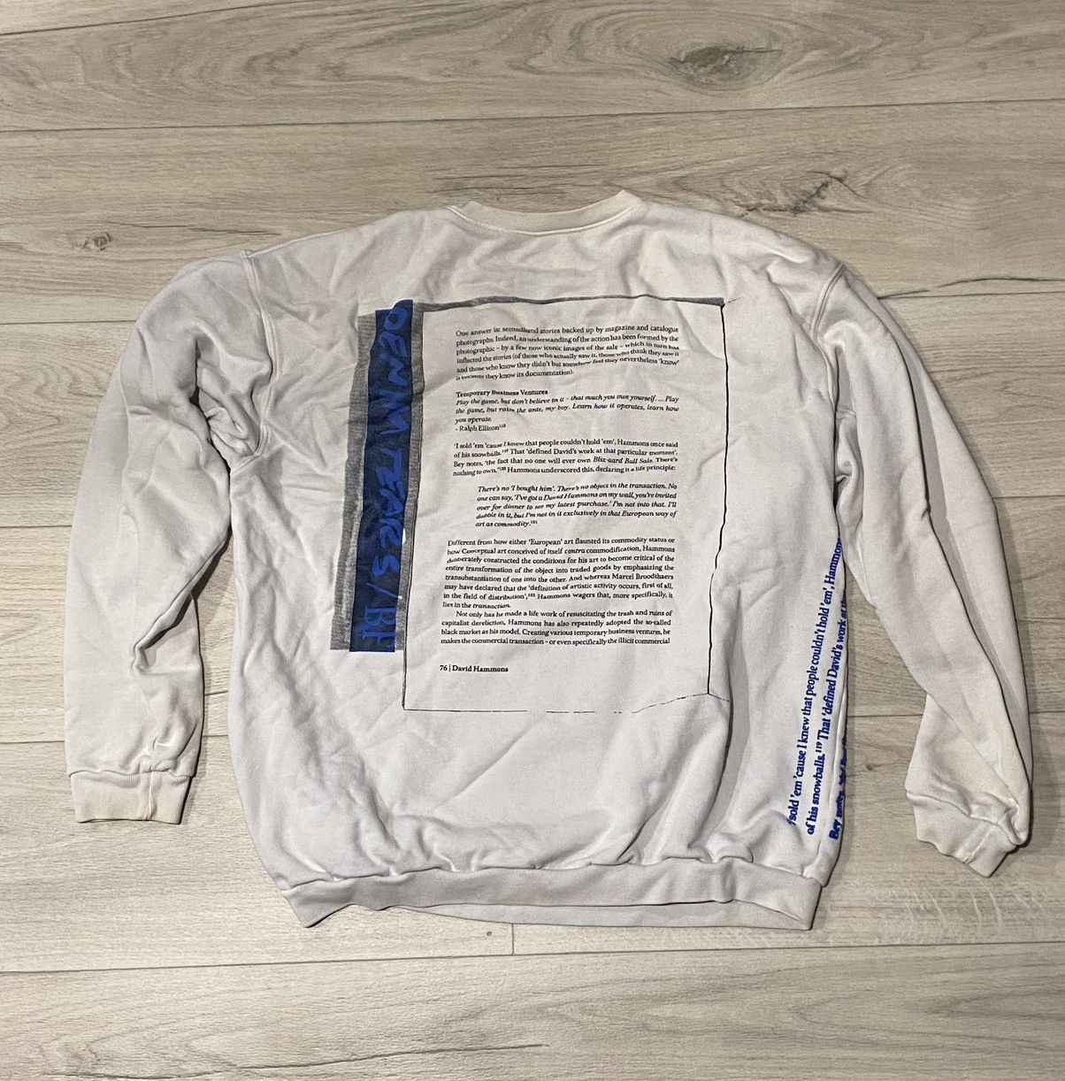 DENIM TEARS Denim Tears No Vacancy Inn David Hammons Crewneck Size US L / EU 52-54 / 3 - 2 Thumbnail
