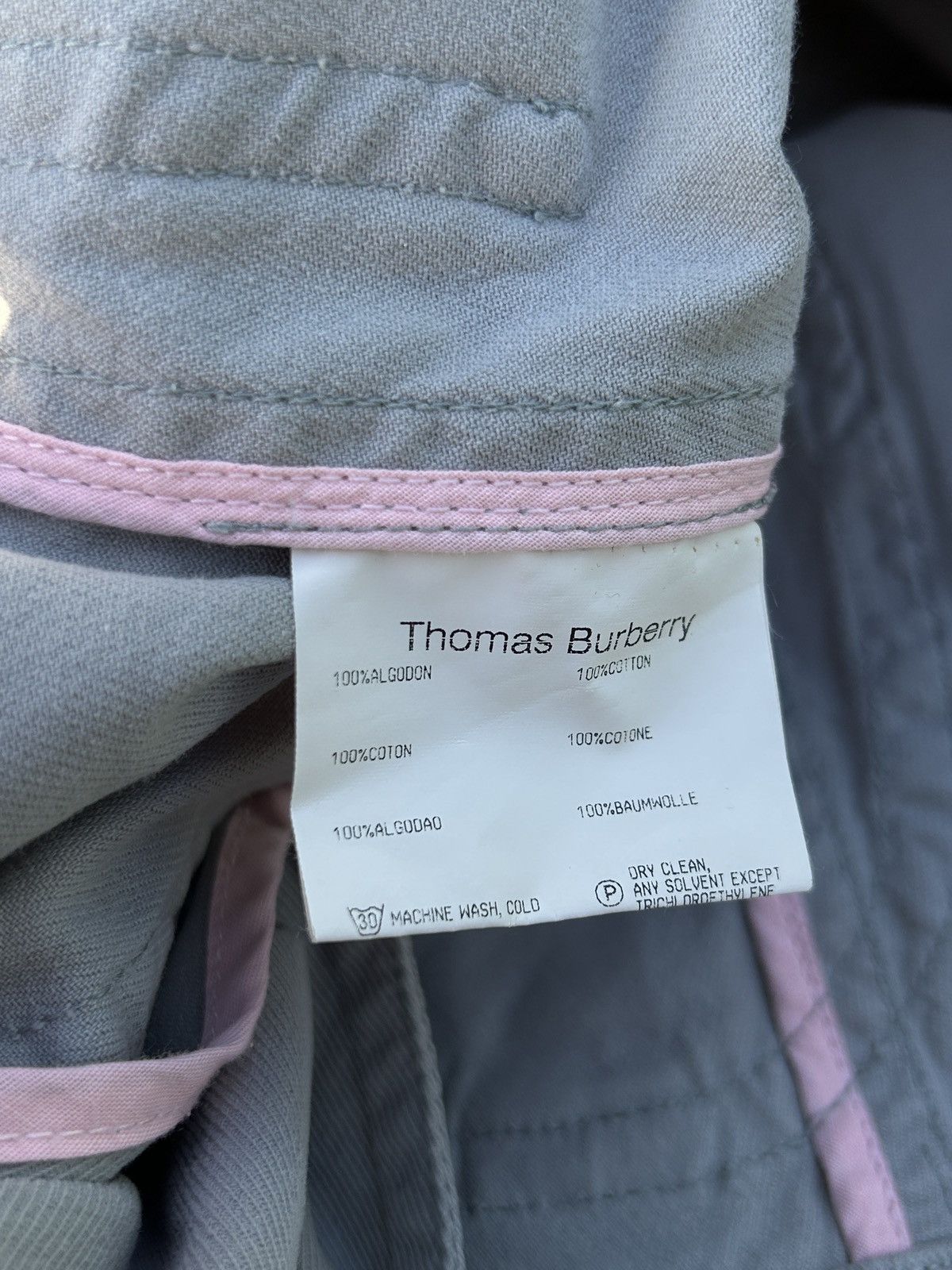 Burberry Vintage Thomas Burberry Double Button Front Jacket Size S / US 4 / IT 40 - 9 Thumbnail