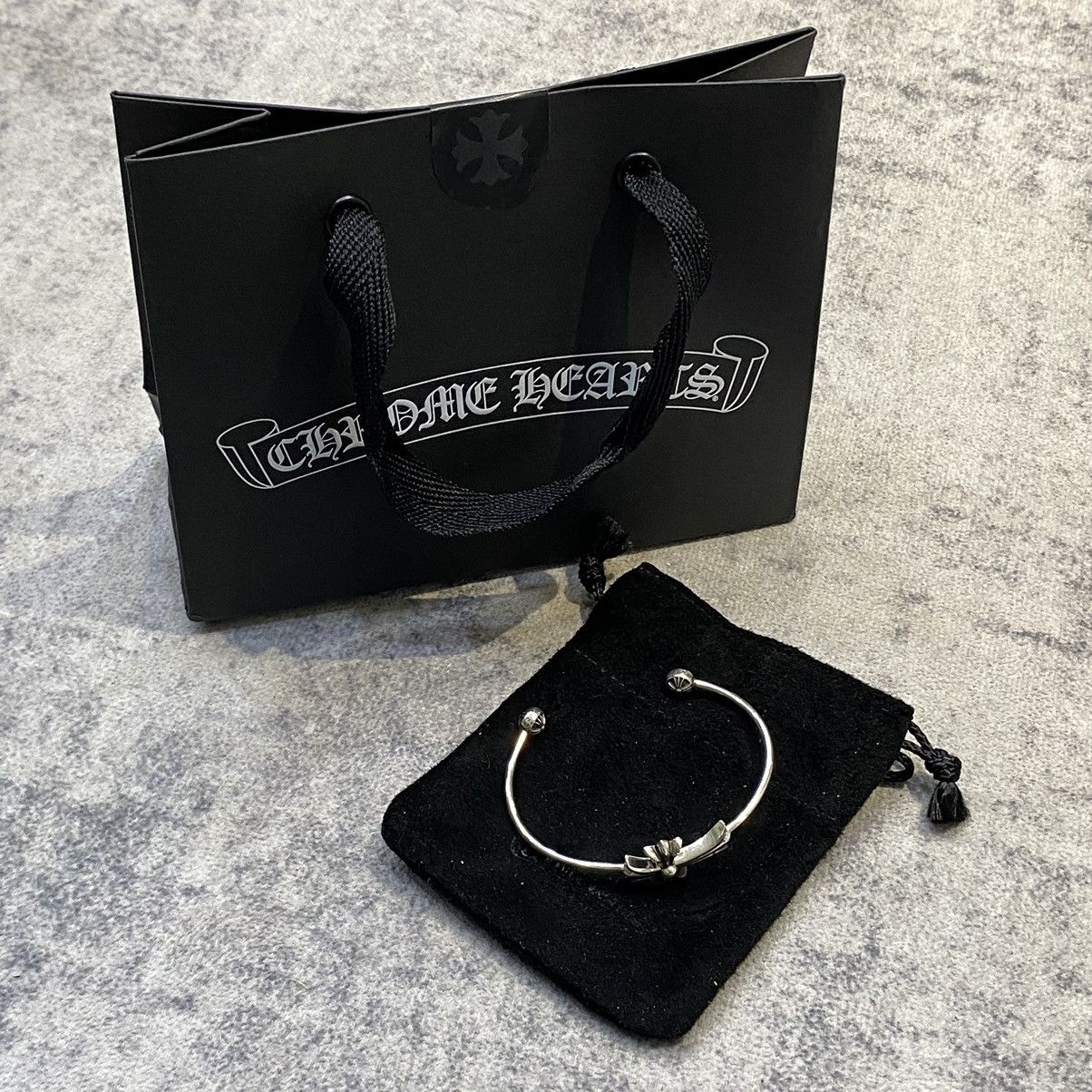 Chrome Hearts Chrome Hearts Cross Cuff silver Size ONE SIZE - 2 Thumbnail