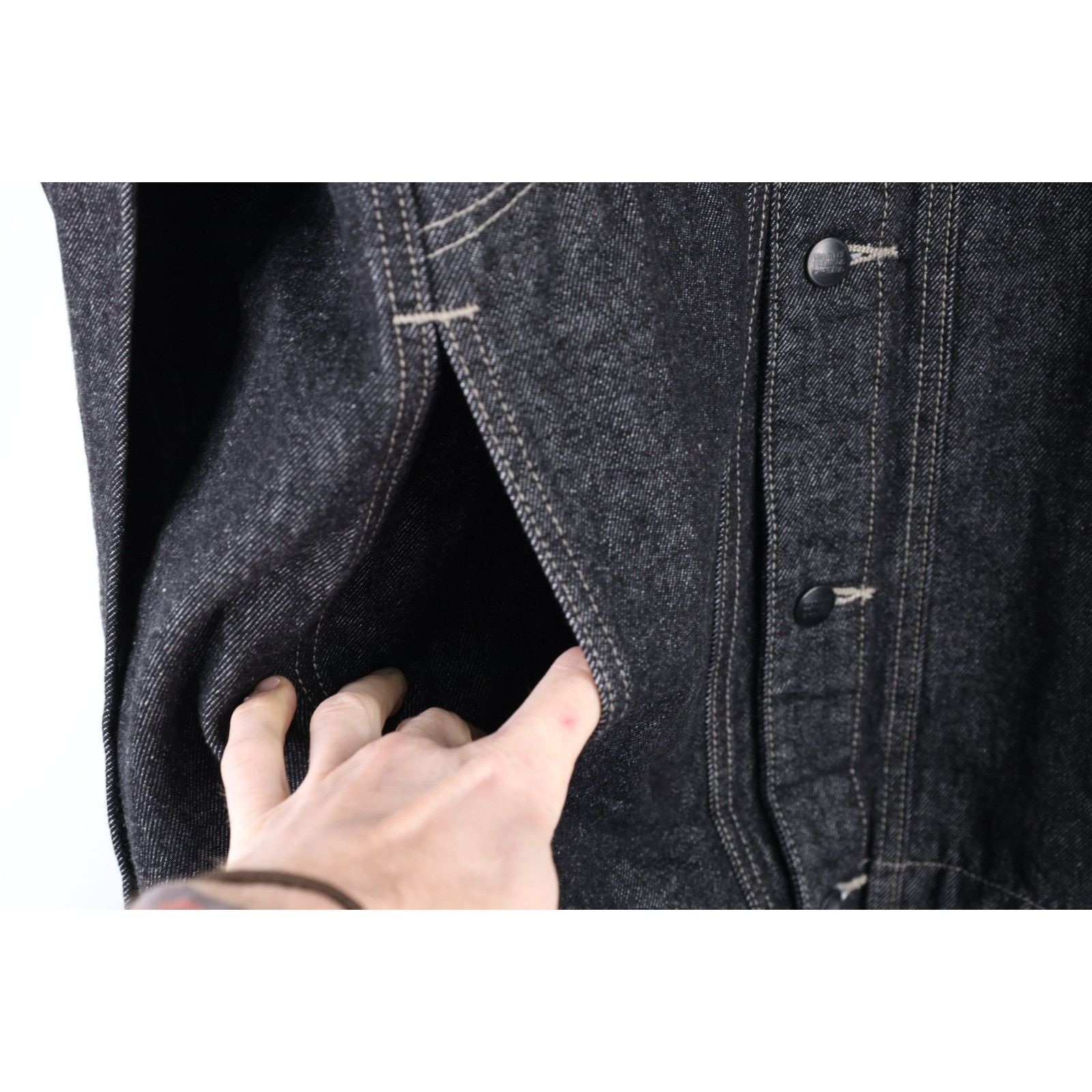 Marithe + Francois Girbaud × Vintage NOS Vintage 90s Marithe Francois Girbaud Denim Jacket Size US XL / EU 56 / 4 - 7 Thumbnail