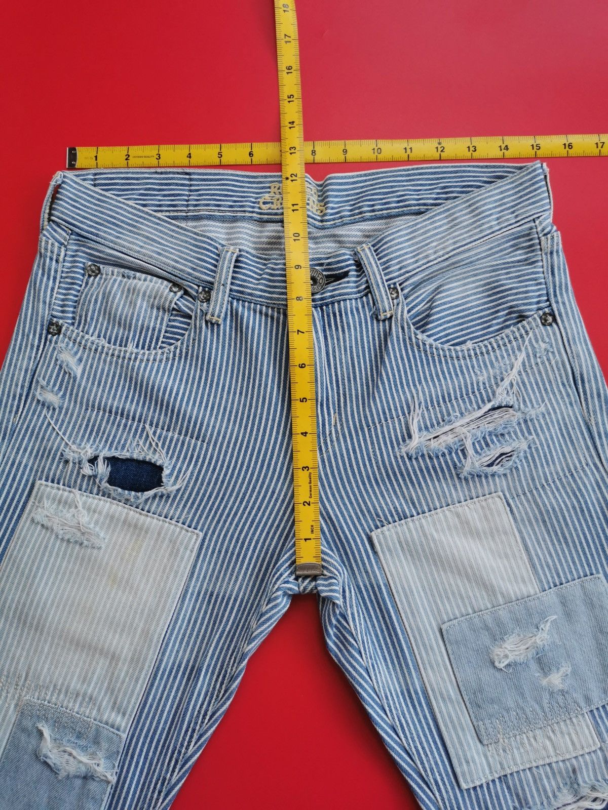 Kapital Hickory Boro Patches Rodeo Crowns Japan Jeans Size US 30 / EU 46 - 12 Thumbnail
