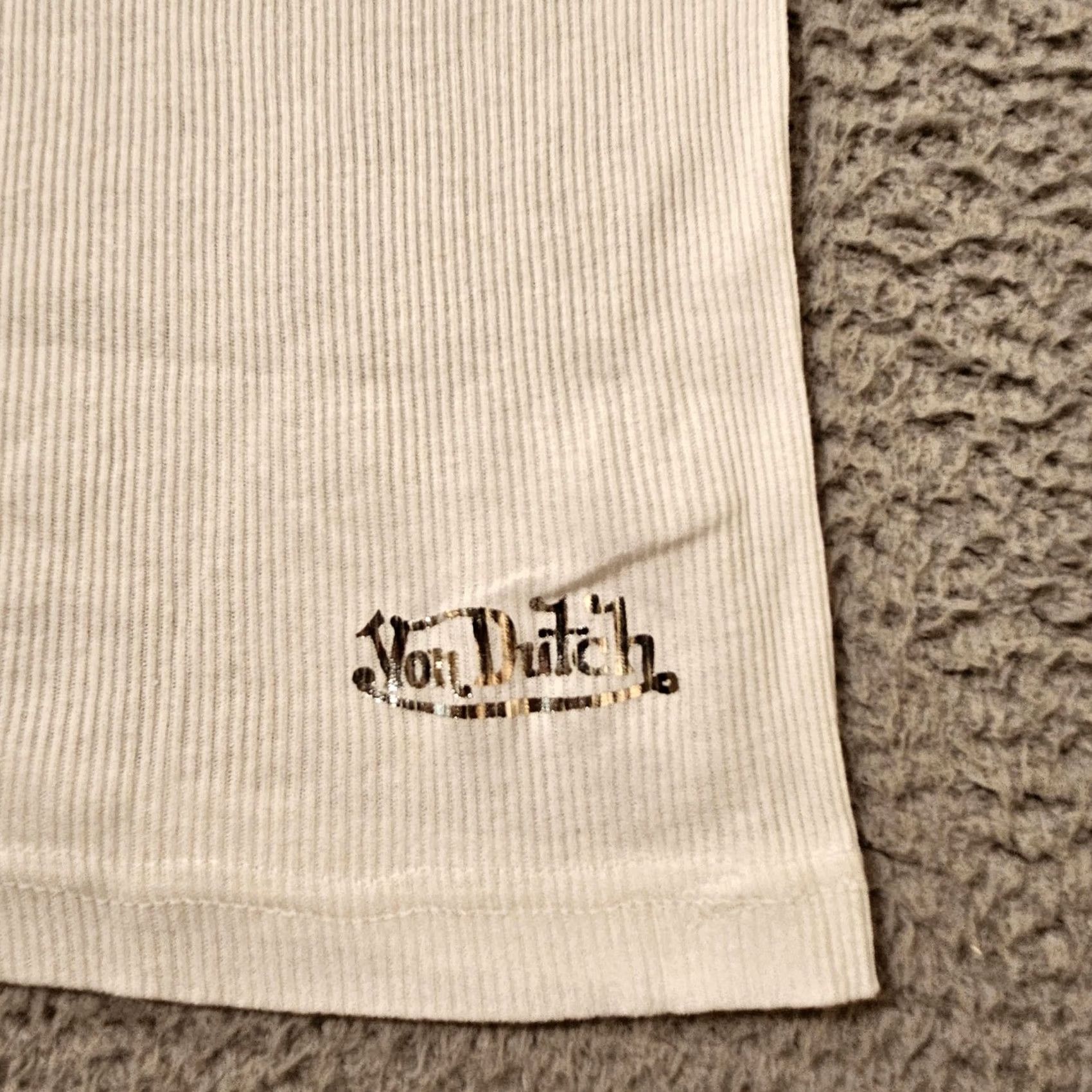 Von Dutch Von Dutch Men's L Cotton Ribbed Tank Tops White Lot of 2 Size US L / EU 52-54 / 3 - 4 Thumbnail
