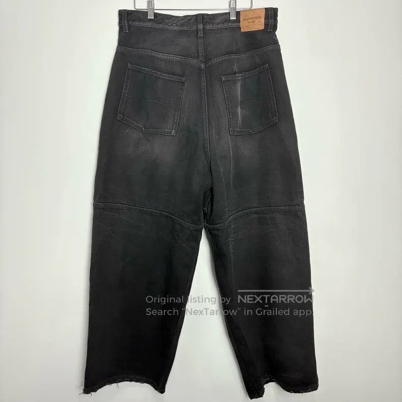 Balenciaga Balenciaga size XS Drawstring Denim Pants Size US 27 - 2 Thumbnail