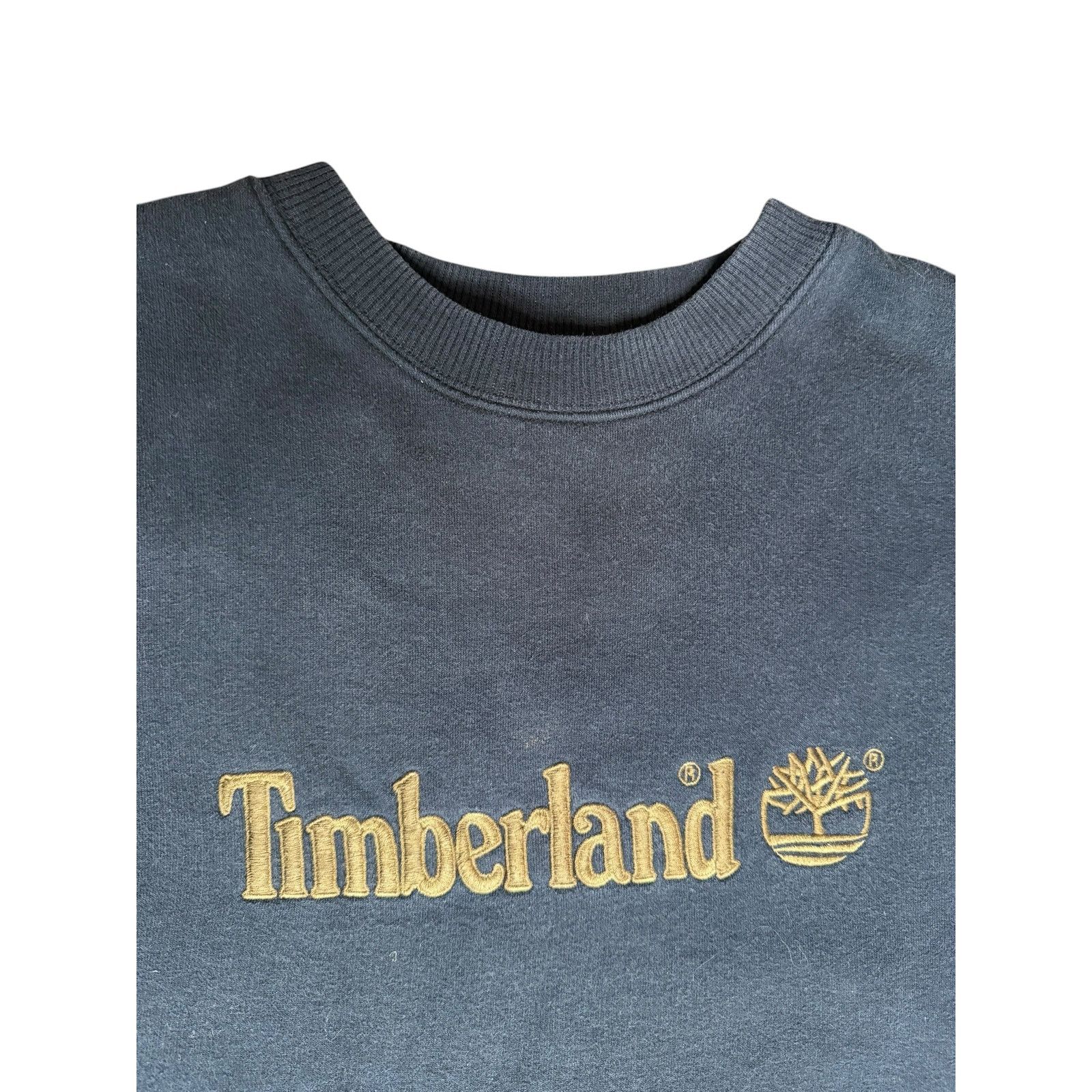 Timberland × Vintage Vintage Timberland Embroidered Logo Crewneck Sweatshirt Size US M / EU 48-50 / 2 - 3 Thumbnail