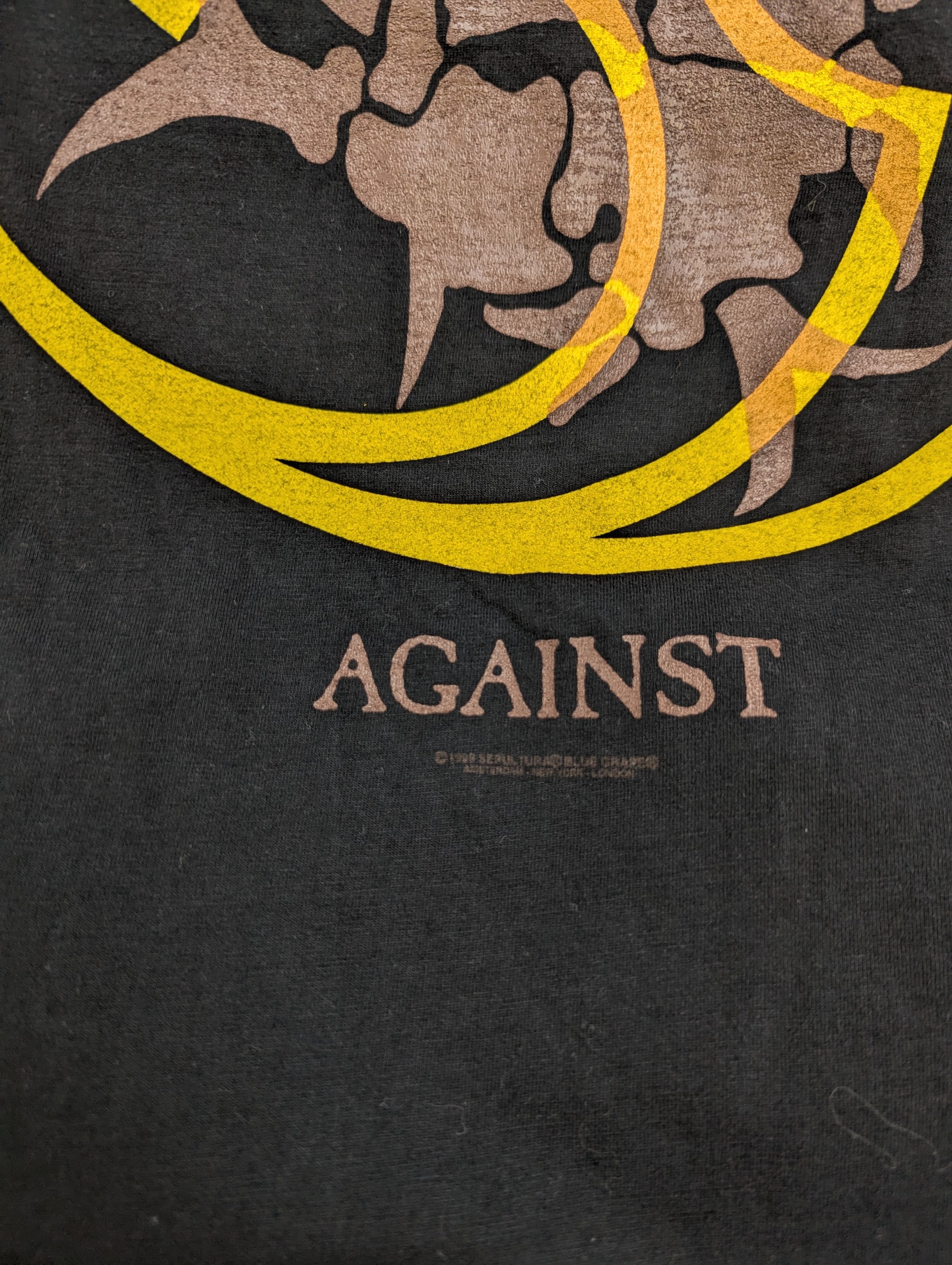 Band Tees Sepultura - Against Size US XL / EU 56 / 4 - 5 Thumbnail