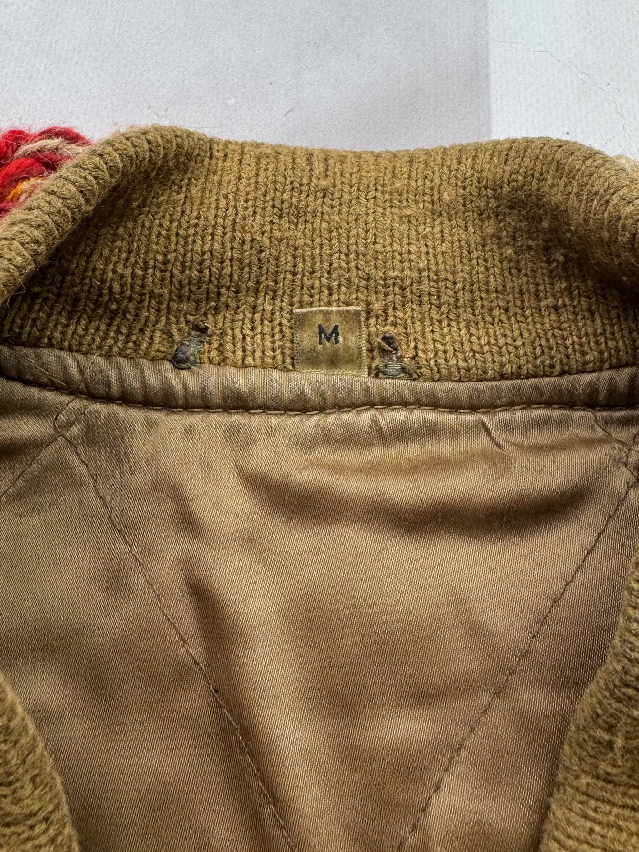 Japanese Brand Vintage Suede Bomber Jacket (E4) Size US M / EU 48-50 / 2 - 9 Thumbnail