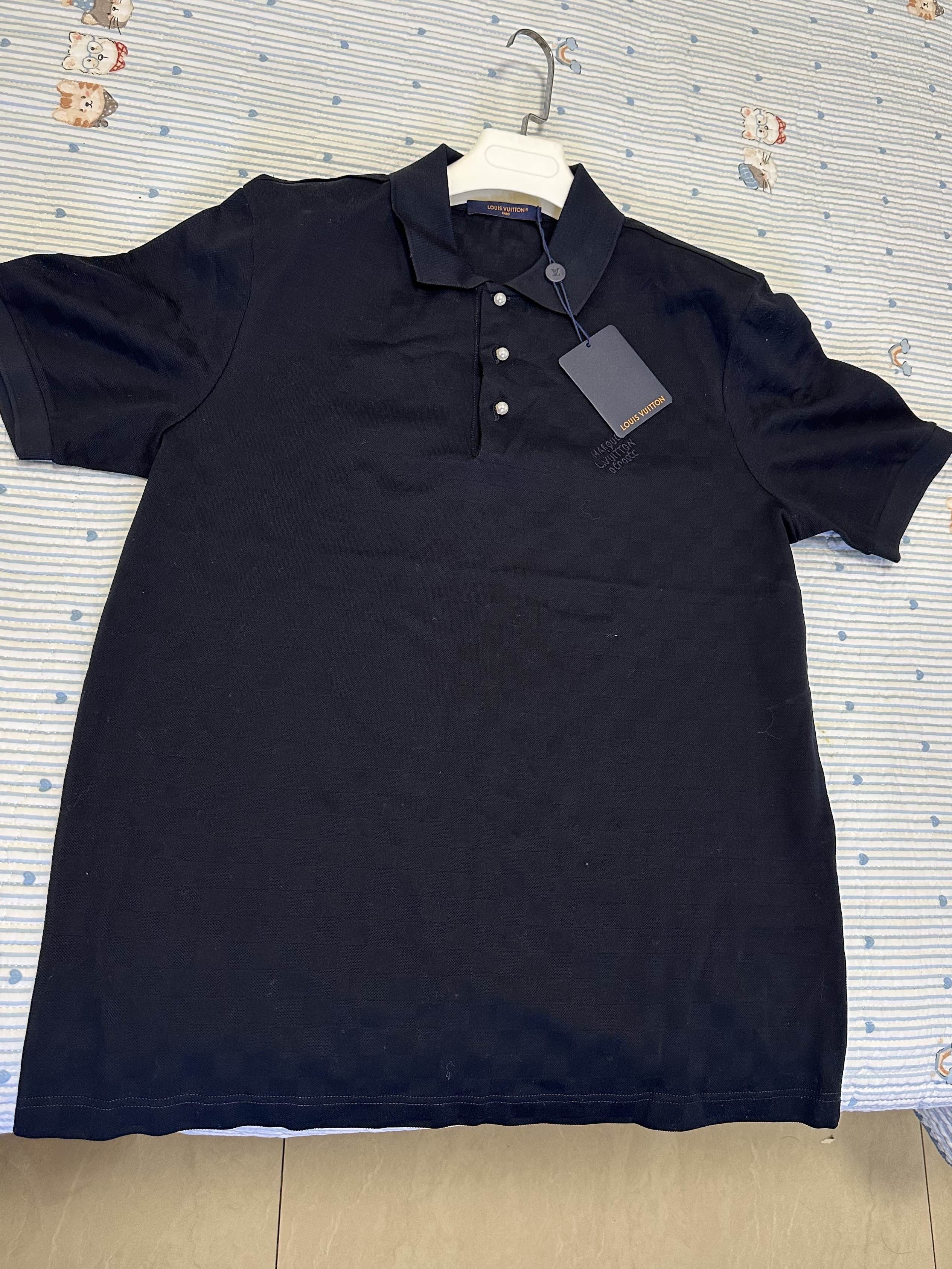 Louis Vuitton Louis Vuitton Logo Polo Shirt Size XL Size US XL / EU 56 / 4 - 1 Thumbnail