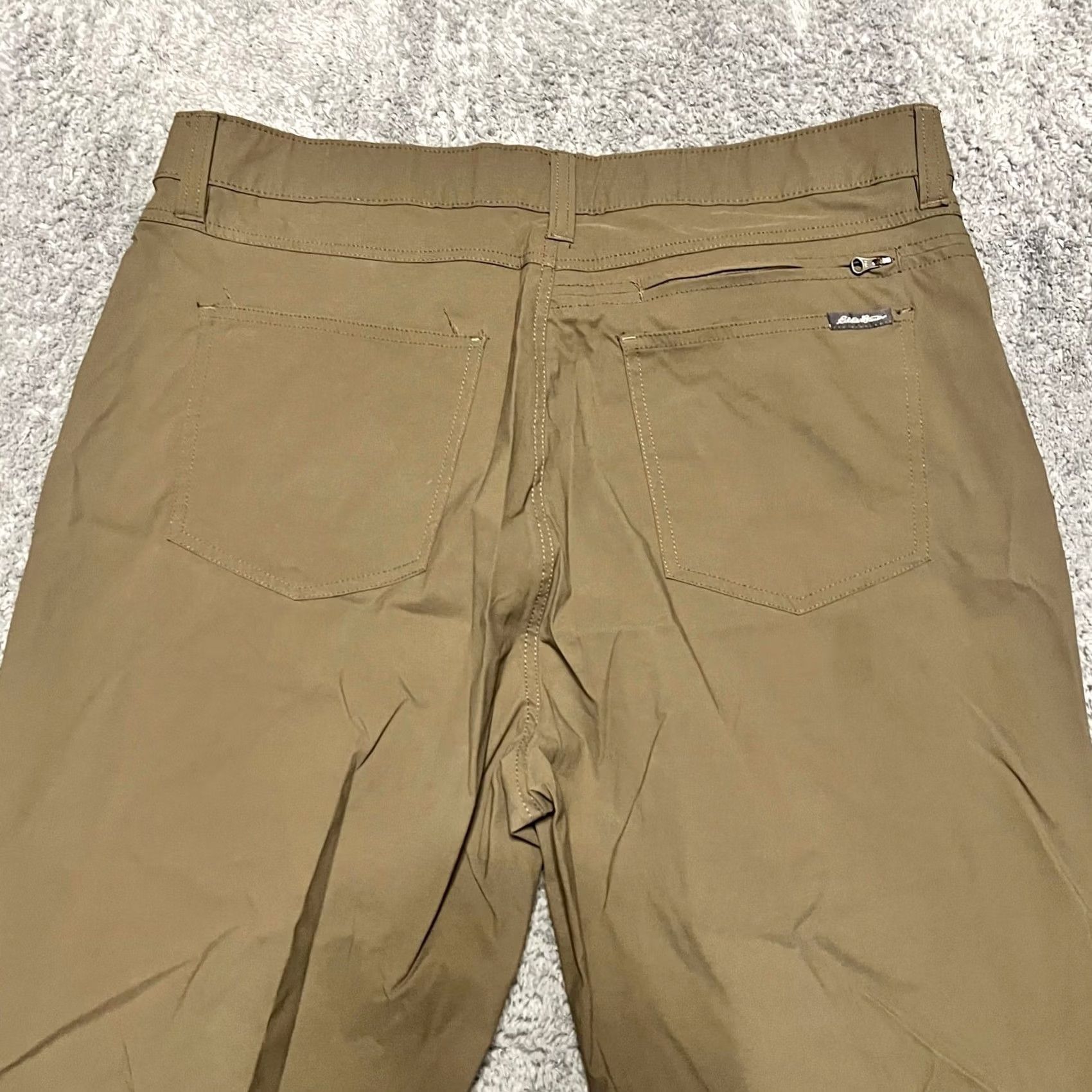 Eddie Bauer Eddie Bauer Pants Mens 38 X30 Performance Hiking Nylon Light Brown Chino Inseam 29in Mens Brown 38 Regular Size US 38 / EU 54 - 4 Thumbnail