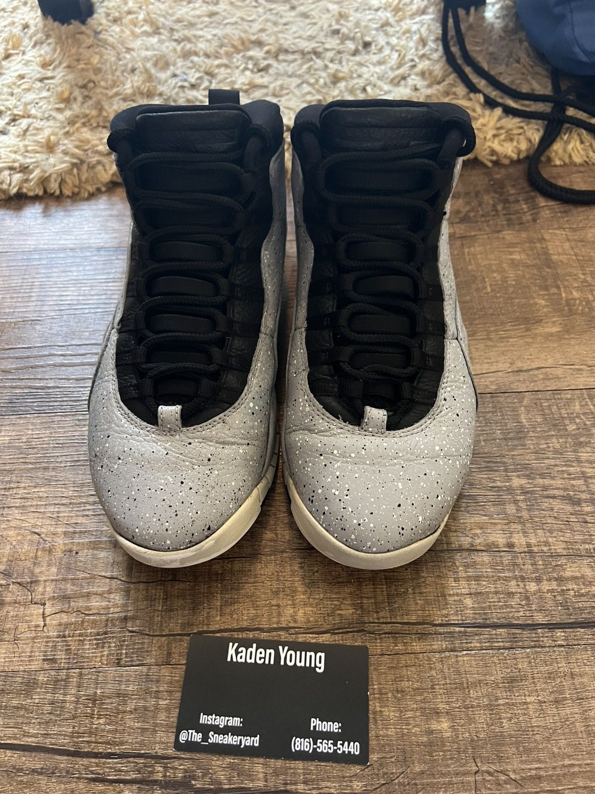 Jordan Brand Air Jordan 10 “Cement” Size US 9 / EU 42 - 4 Thumbnail