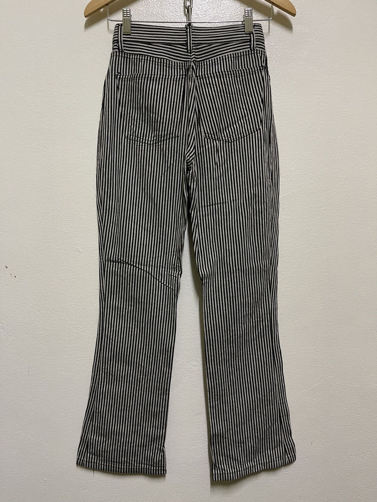 Vintage × agnes b. Agnes b Striped Jeans Size 24" / US 00 / IT 34 - 9 Thumbnail