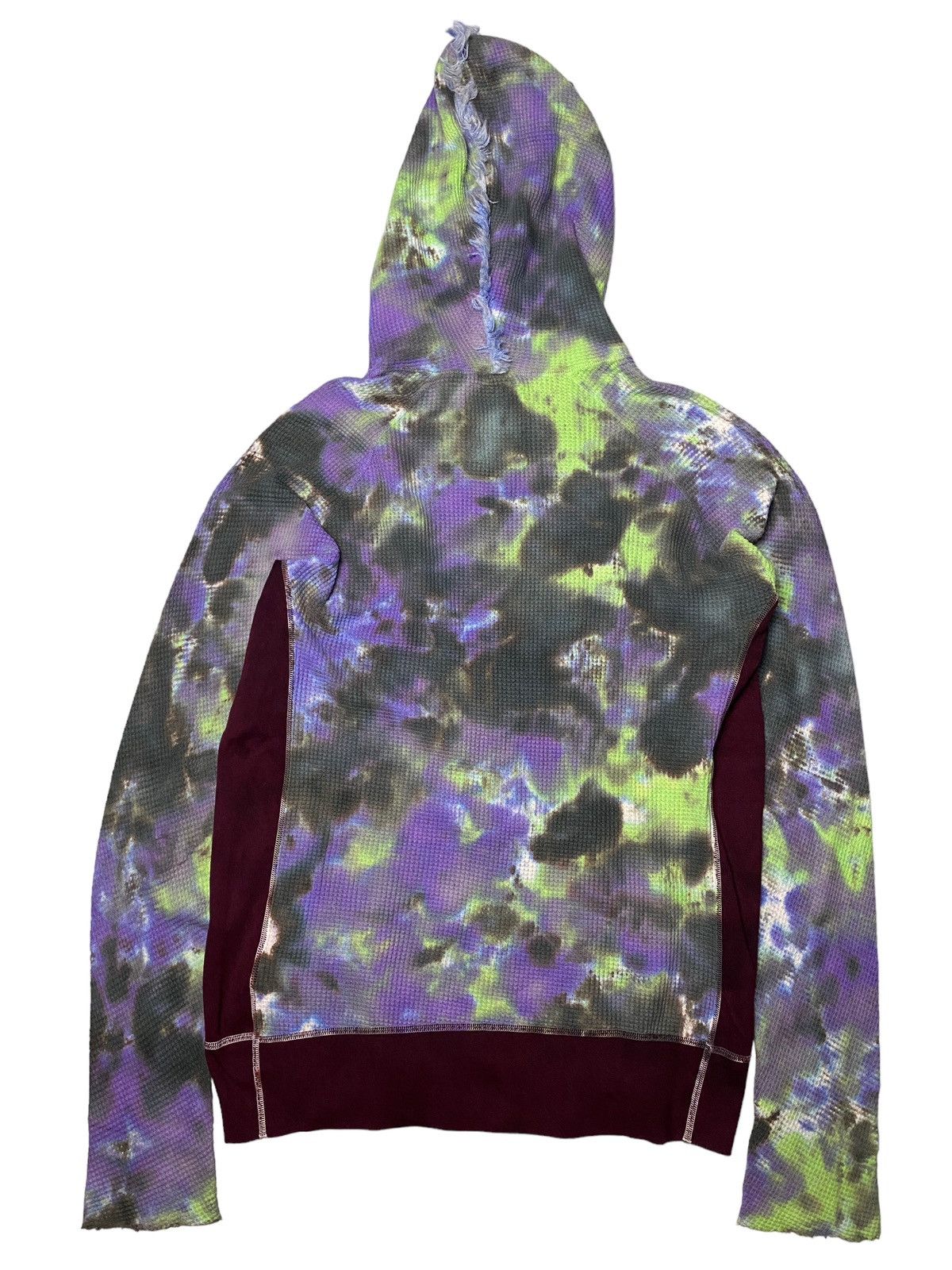 If Six Was Nine 2000's Rebirth to Tabula Rasa Dyed Mohair Hoodie Size US L / EU 52-54 / 3 - 2 Thumbnail