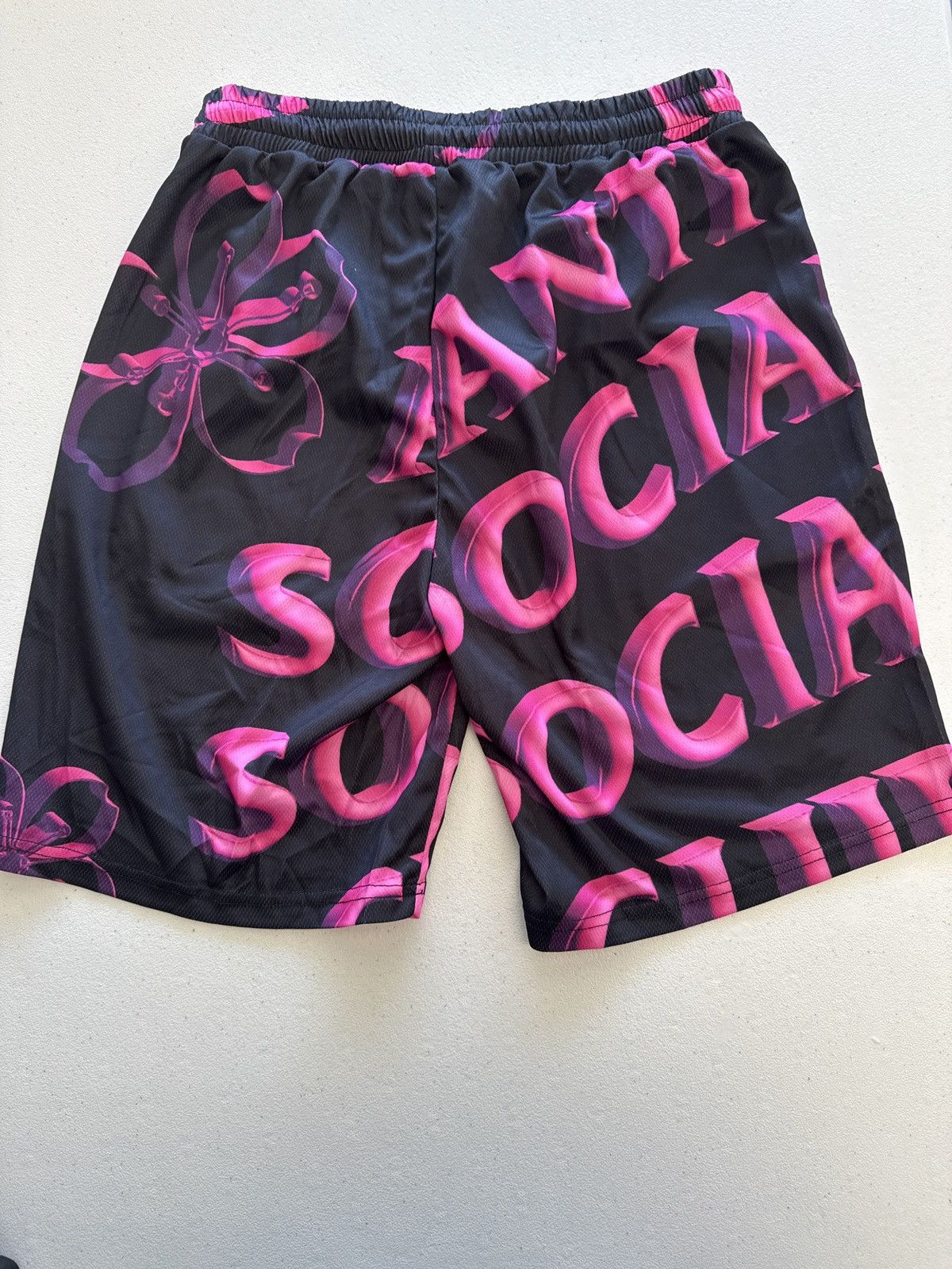 Anti Social Social Club ASSC coral crush mesh bored Size US 34 / EU 50 - 2 Thumbnail