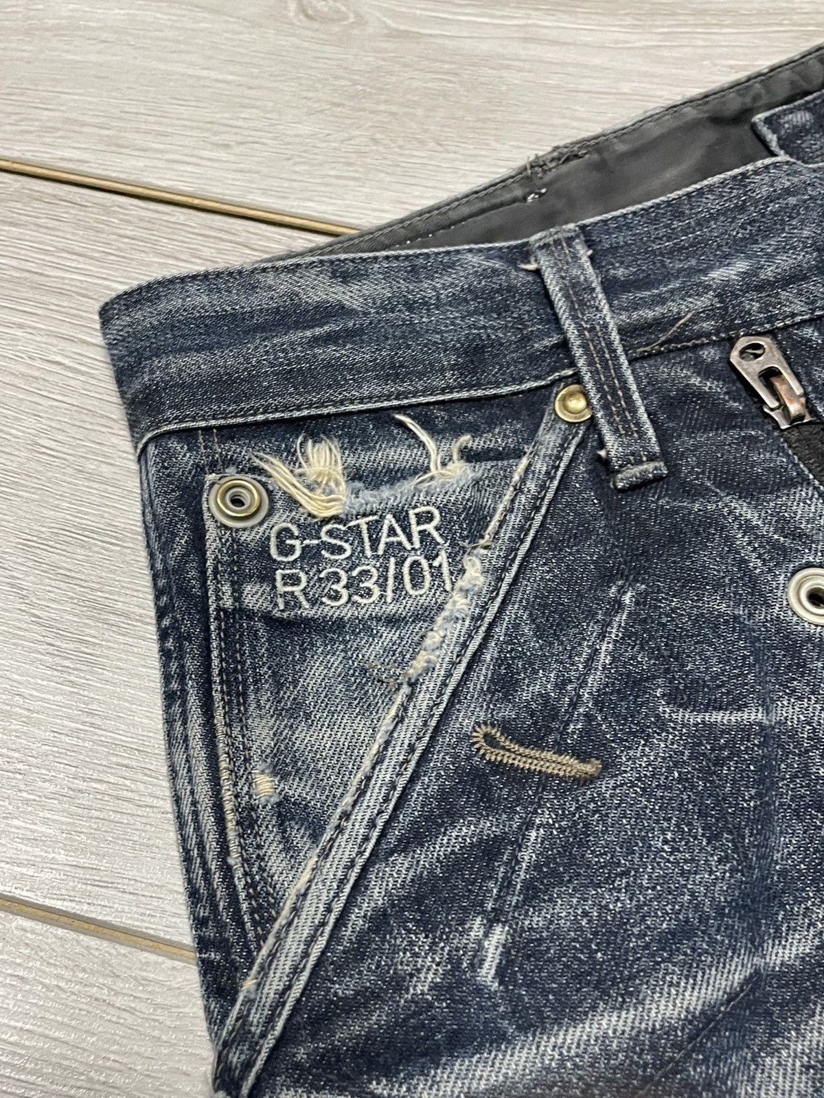 G-Star G star raw denim wide loose pants jeans Size US 33 - 5 Thumbnail