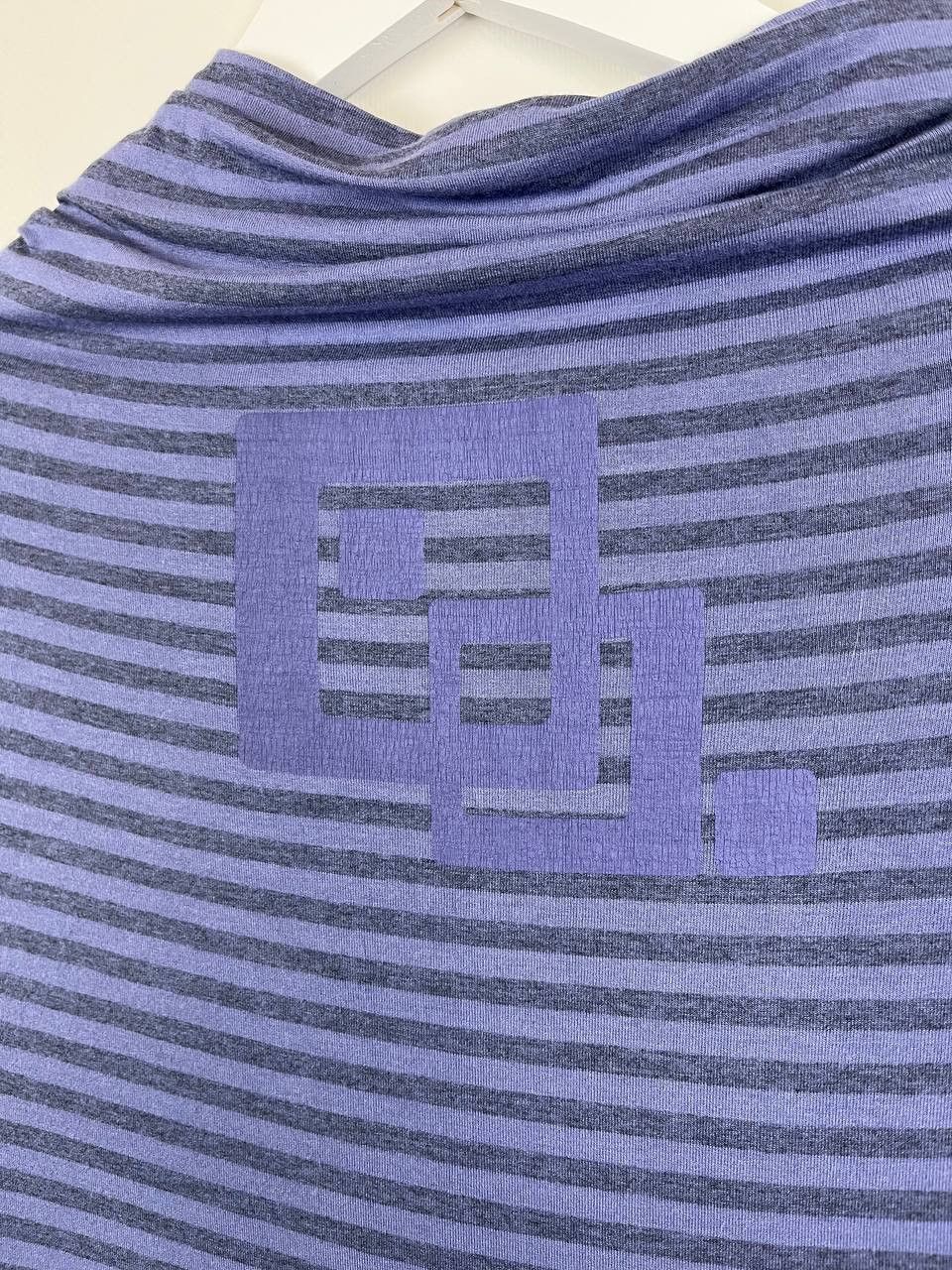 OSKA OSKA Germany Blue Striped Cowl Neck Top Size 2 M Lagenlook Size M / US 6-8 / IT 42-44 - 3 Thumbnail