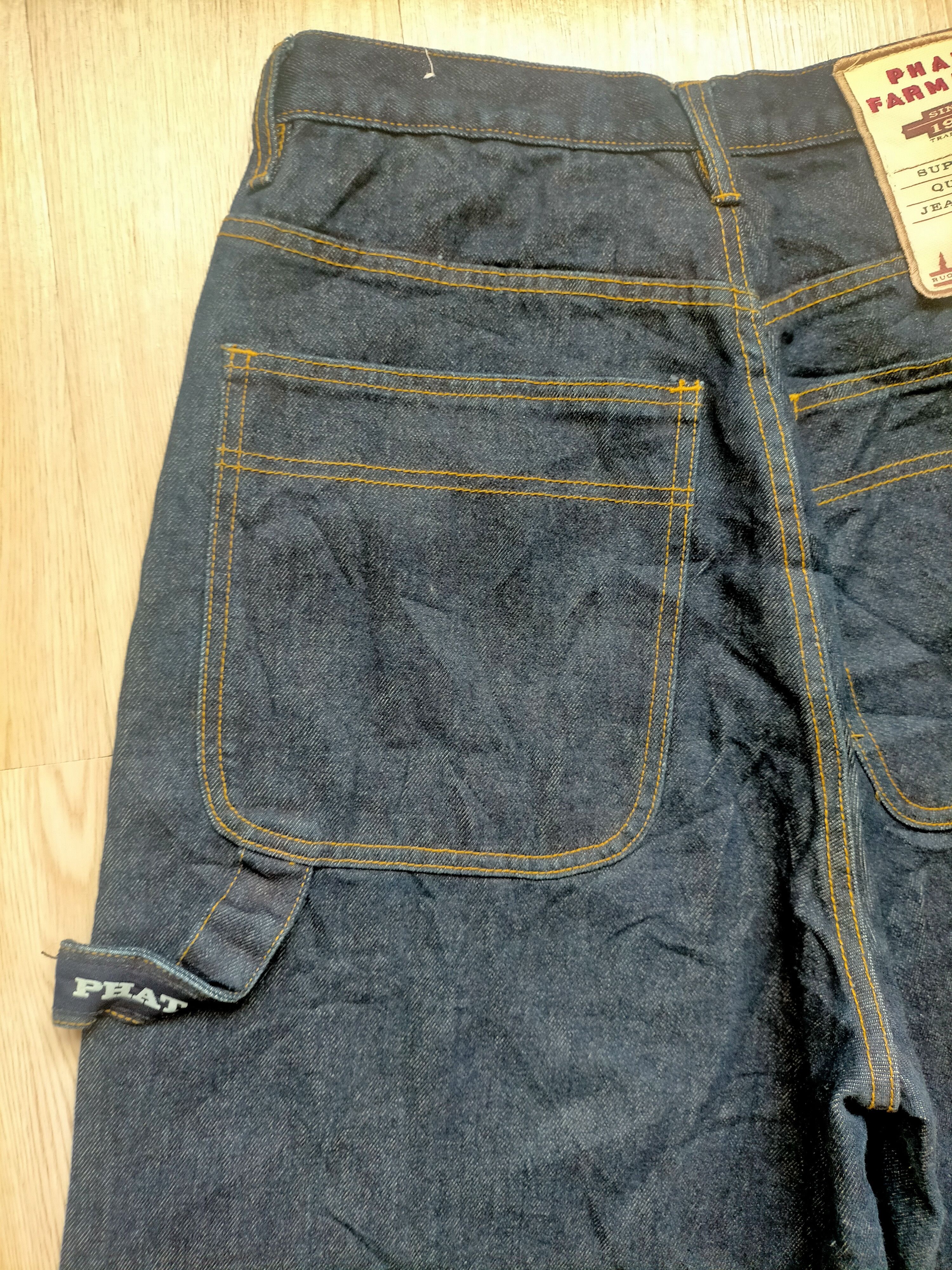 JNCO Phat Farmer Carpenter Baggy Jeans Hip Hop Style Size US 30 / EU 46 - 12 Thumbnail