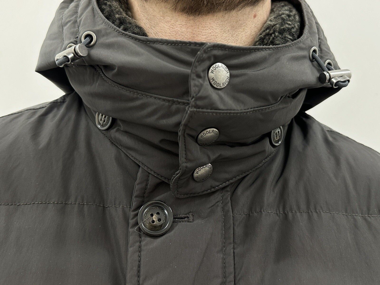 DDP Woolrich Mens Jacket Down Puffer Winter size US-S / EU-M