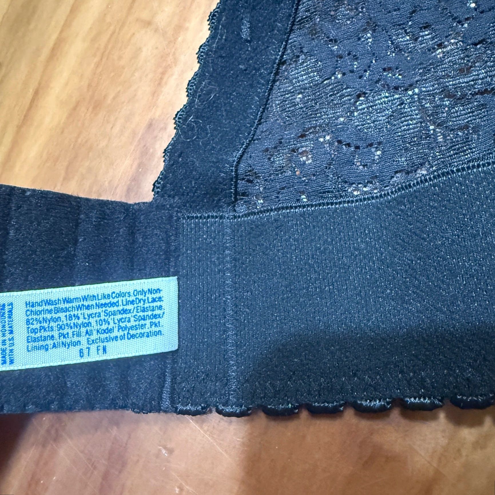 Vintage VINTAGE Maidenform Rendezvous Bustier Lingerie Top 38B Satin Black Nylon 1990s Womens Bra Size M / US 6-8 / IT 42-44 - 6 Thumbnail