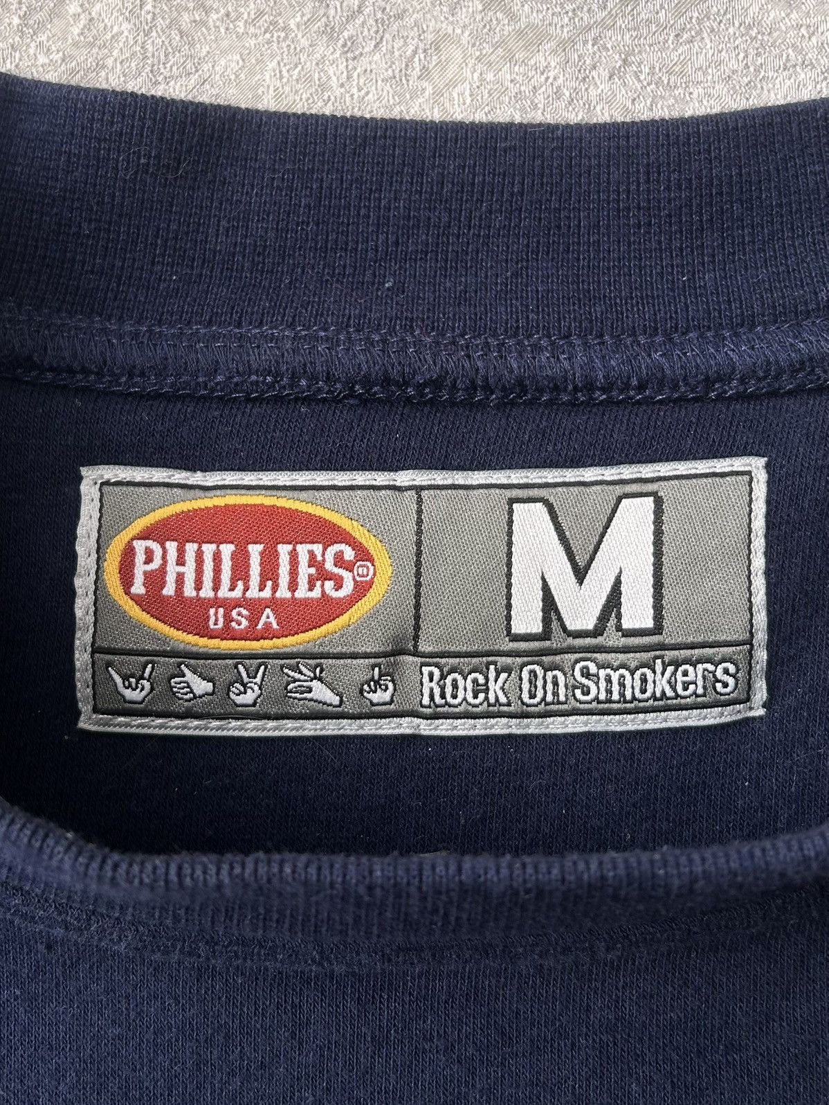 Vintage Vintage Phillies Blunt USA Sweatshirt Size US M / EU 48-50 / 2 - 2 Thumbnail