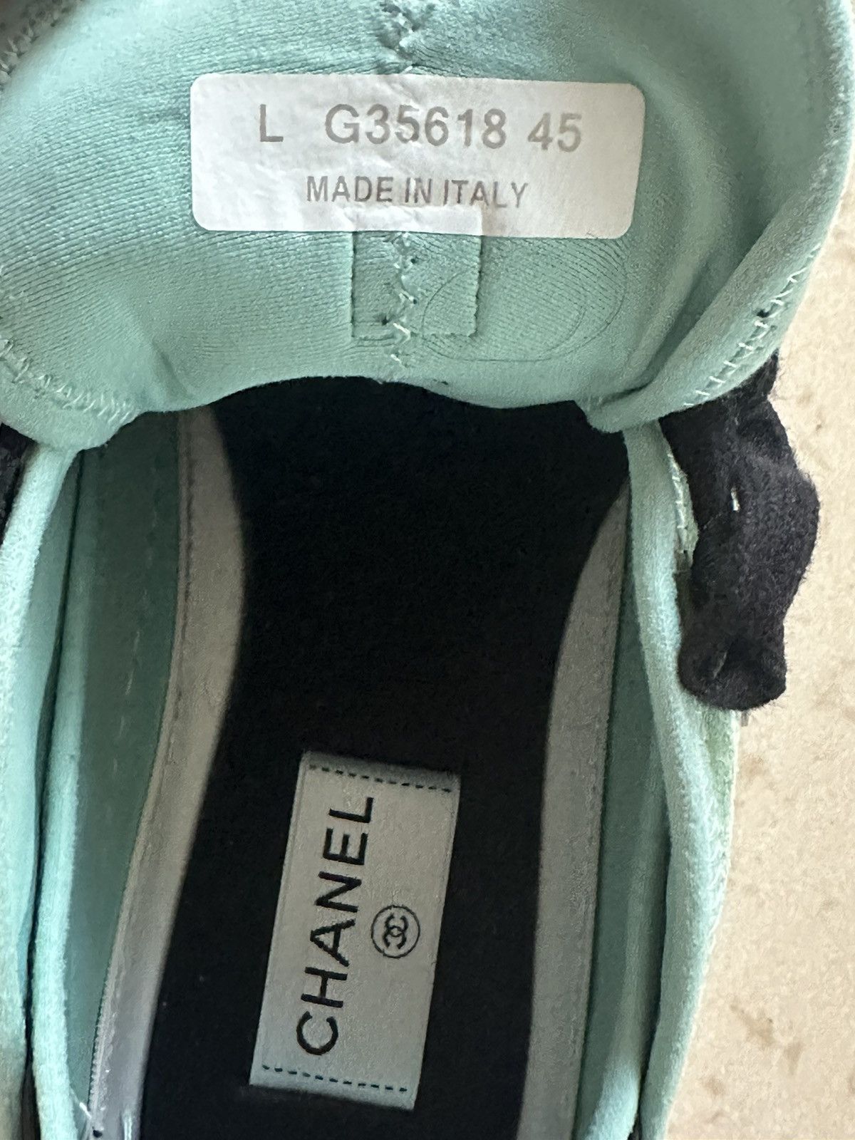 Chanel Chanel 2020 Interlocking CC Logo Sneakers Size US 12 / EU 45 - 10 Thumbnail