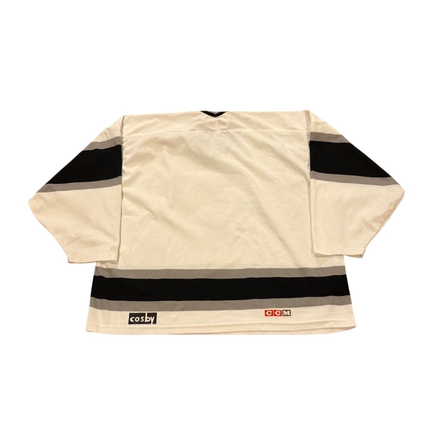 Ccm Vintage 1980's CCM Gerry Cosby Los Angeles Kings Stitched NH Size US XL / EU 56 / 4 - 2 Thumbnail