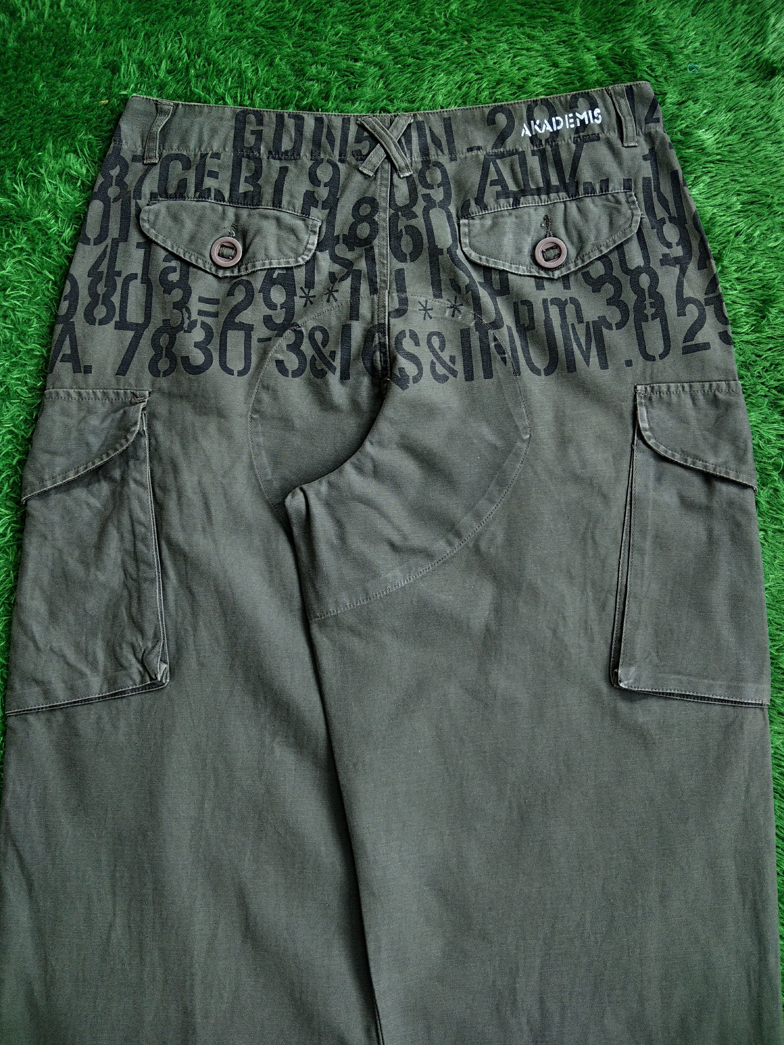 Akademiks × If Six Was Nine 🔥RARE🔥 Y2k Akademiks Stadium Division Trousers Cargo Pants Size US 34 / EU 50 - 4 Thumbnail