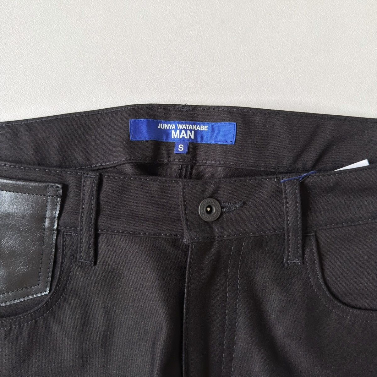 Comme des Garcons A/W 25 Wide Leg Black Cotton ‘Carpenter’ Pants Size US 32 / EU 48 - 7 Thumbnail