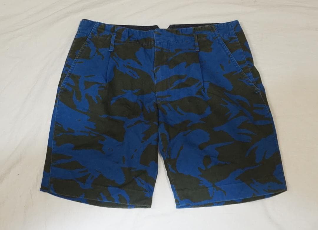 Vintage 00's Marc by Marc Jacobs 迷彩柄 ショートパンツ Size US M / EU 48-50 / 2 - 1 Thumbnail