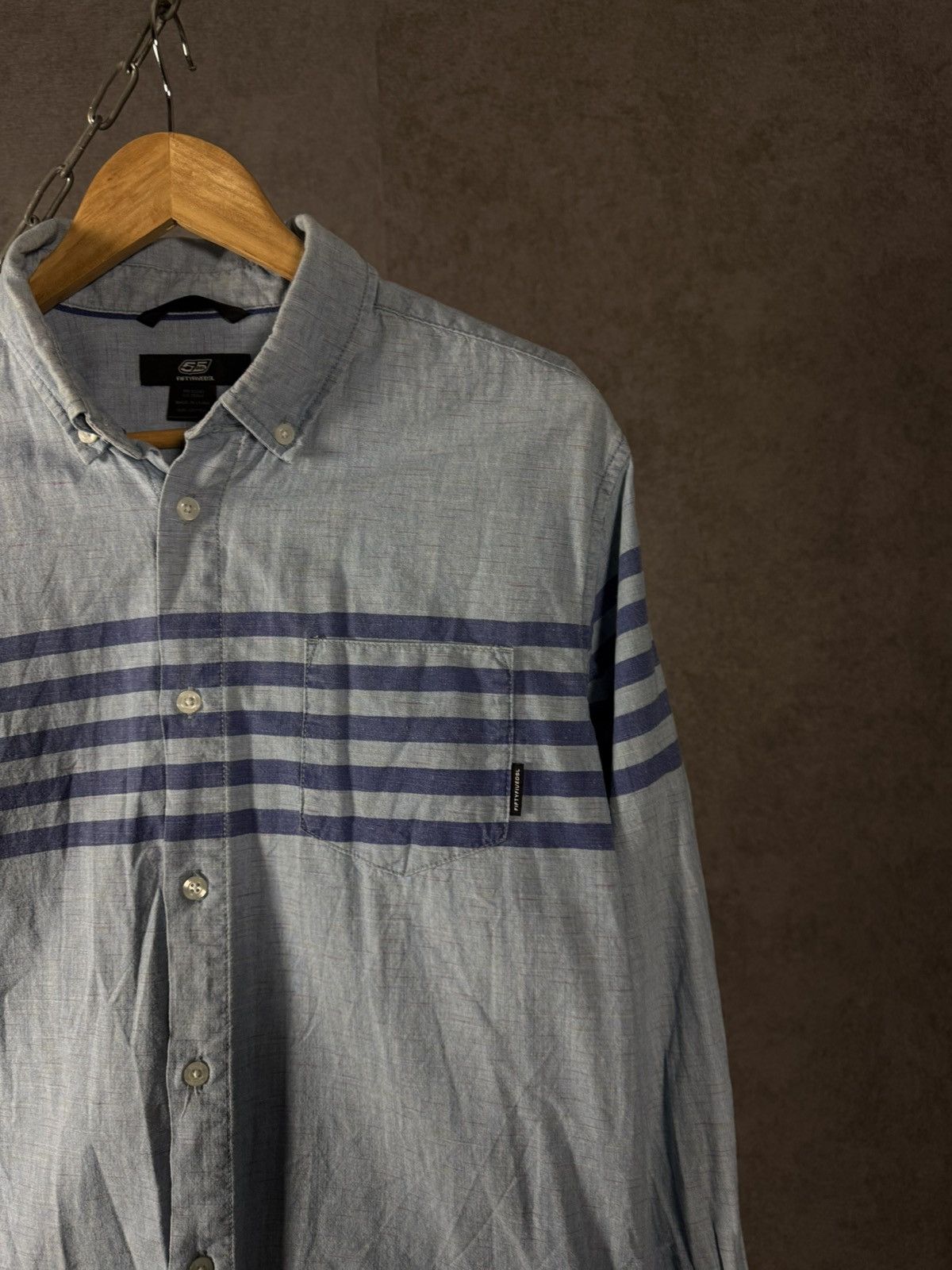Diesel 55 Diesel designer pocket shirt Size US L / EU 52-54 / 3 - 2 Thumbnail