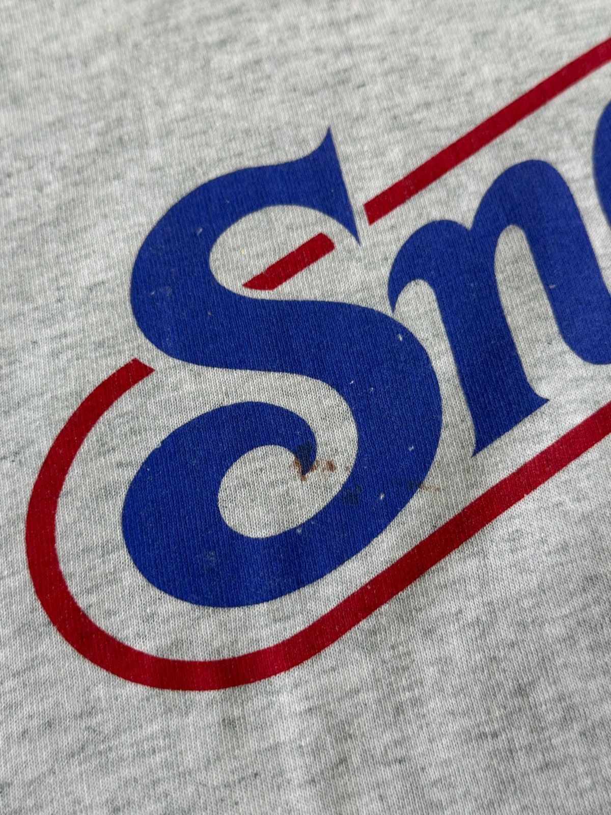 Fruit Of The Loom Vintage Snapple Beverages T Shirt Tee Big Logo Rare 80s Size US XL / EU 56 / 4 - 5 Thumbnail