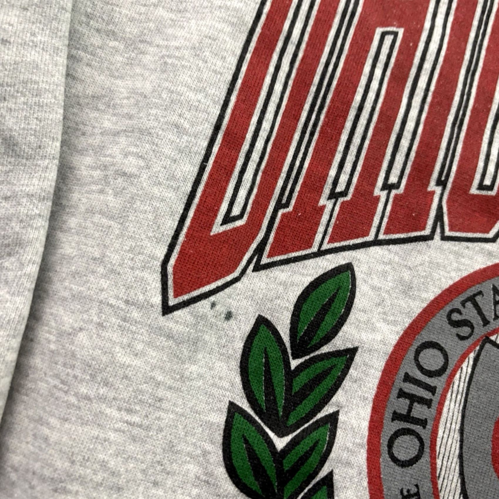 Tultex VINTAGE Tultex Ohio State Pullover Crewneck Sweatshirt Men 2XL Gray Size US XXL / EU 58 / 5 - 3 Thumbnail