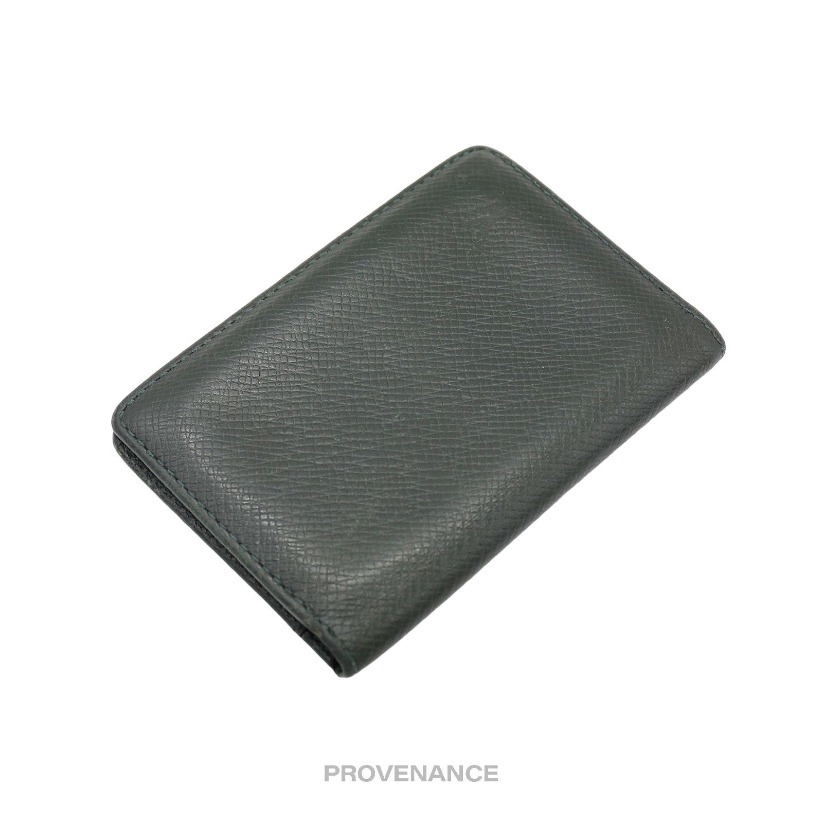 Louis Vuitton 🔴 Louis Vuitton Pocket Organizer Wallet - Taiga Epicea Size ONE SIZE - 3 Thumbnail