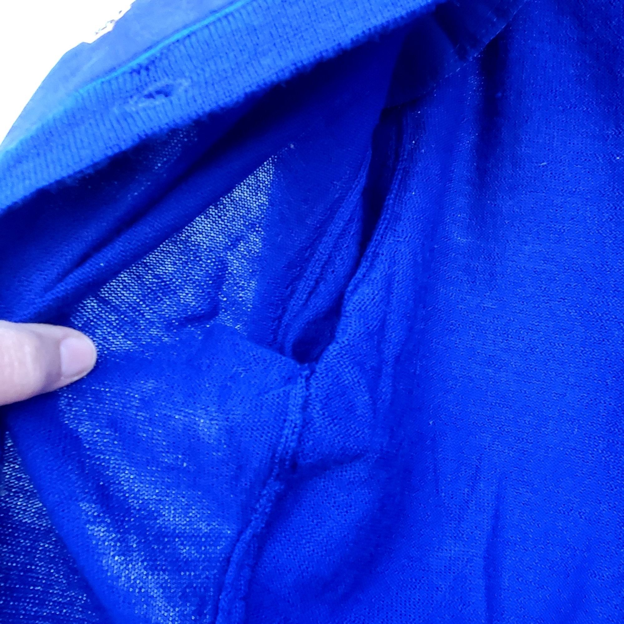 Vintage Diane Freis 80s Blue Purple Cardigan with Rhinestones L XL Size XL / US 12-14 / IT 48-50 - 12 Thumbnail