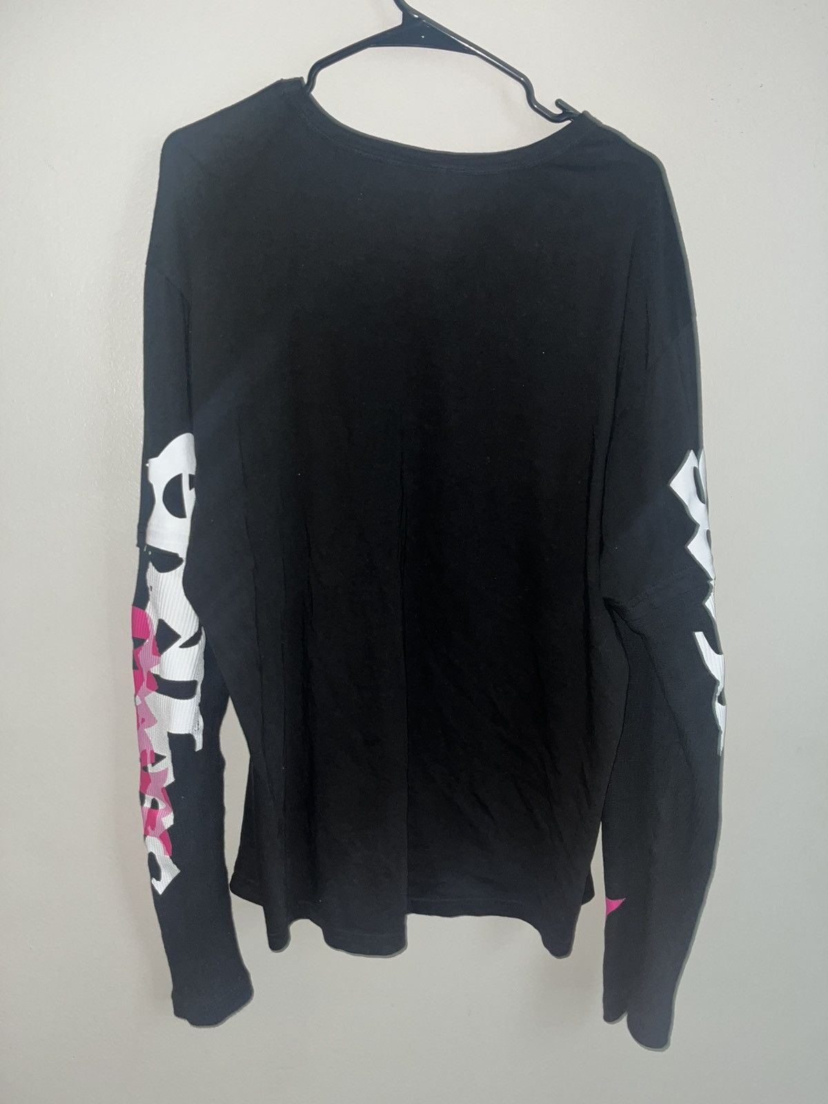 Endless Endless Denim Black/Pink Long Sleeve Thermal Tee Size US M / EU 48-50 / 2 - 2 Thumbnail