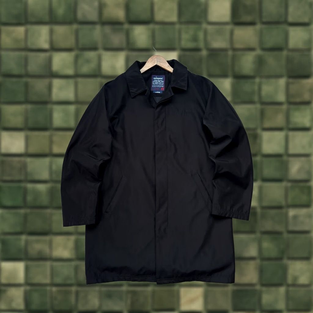 Kangol VINTAGE Kangol Jacket Men L Black Nylon Coat Windbreaker 90s City Classic Designer USA Italy Archive Streetwear 80s 90s Hip Hop Mens Size US L / EU 52-54 / 3 - 1 Thumbnail