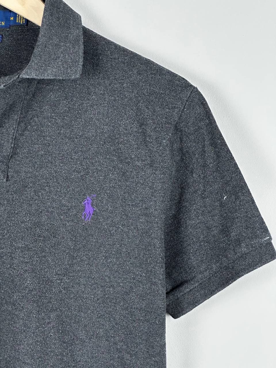 Polo Ralph Lauren Polo Ralph Lauren Luxury Grey Basic Polo T Shirt Size US M / EU 48-50 / 2 - 4 Thumbnail