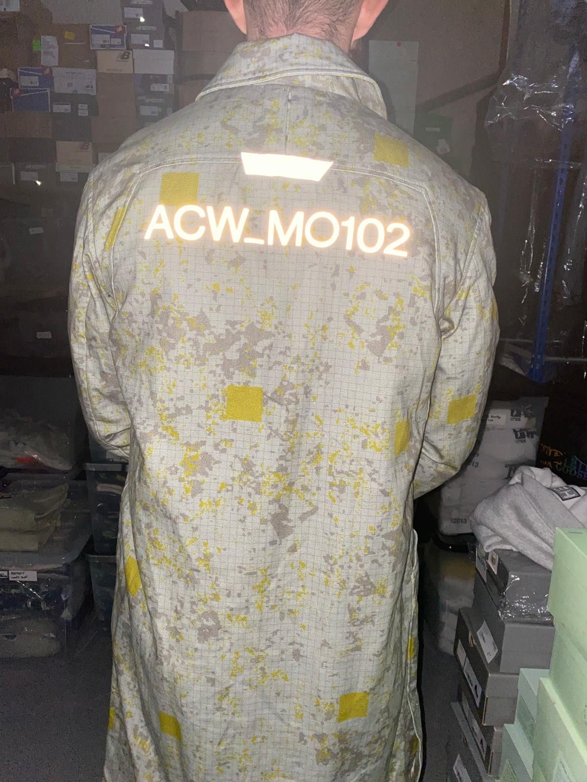 Pixel Camo Reflective ACW Logo Overcoat