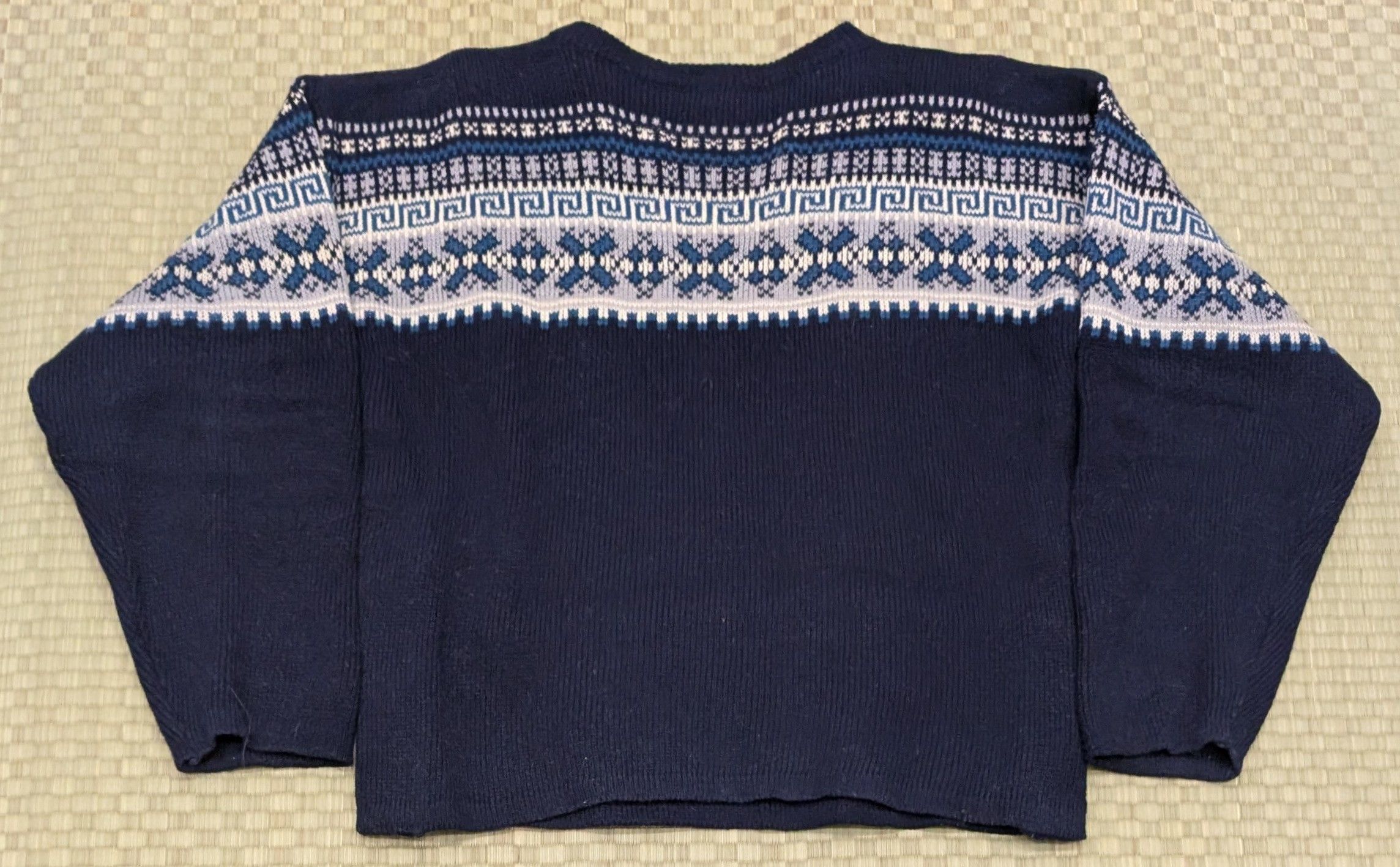 Other Dirdalstrikk Fair Isle Wool Sweater Men's Size 52 (US M/L) Size US M / EU 48-50 / 2 - 2 Thumbnail