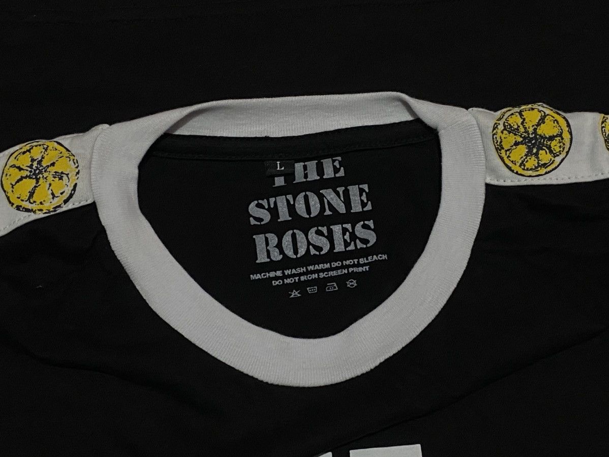 Band Tees Rare The Stone Roses Sidetape Ringer Band Tees Size US L / EU 52-54 / 3 - 8 Thumbnail
