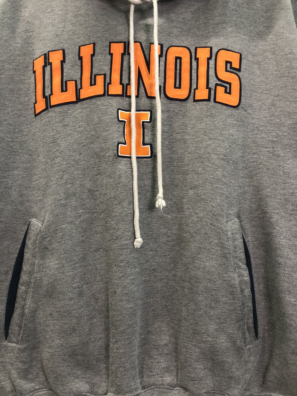 Champs Sport × Vintage Champs Sports ILLINOIS Logo Boxy Hoodie Size US L / EU 52-54 / 3 - 10 Thumbnail