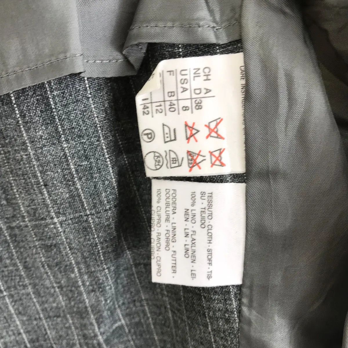 Max Mara Vintage MAX MARA PURO LINO Collection Made In Italy Coat Size S / US 4 / IT 40 - 7 Thumbnail