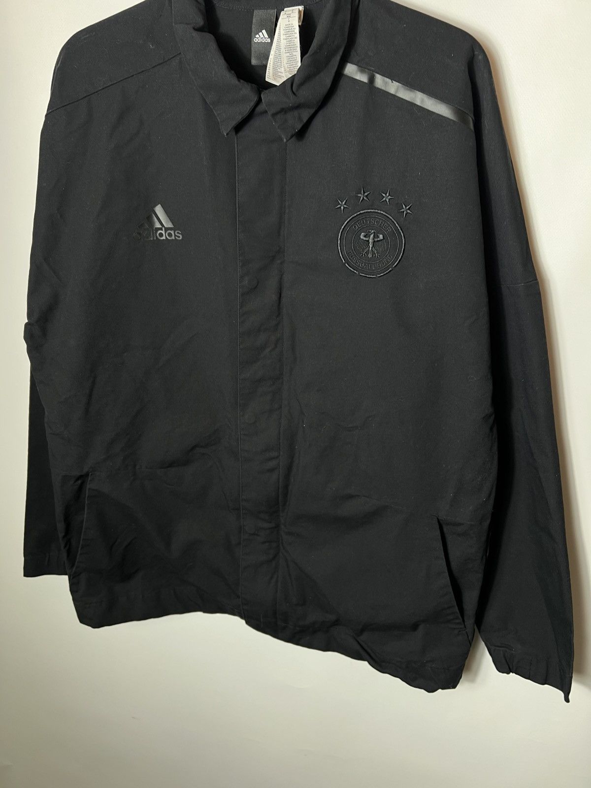 Adidas Vintage adidas Germany ZNE National Soccer Football Jacket Size US M / EU 48-50 / 2 - 3 Thumbnail
