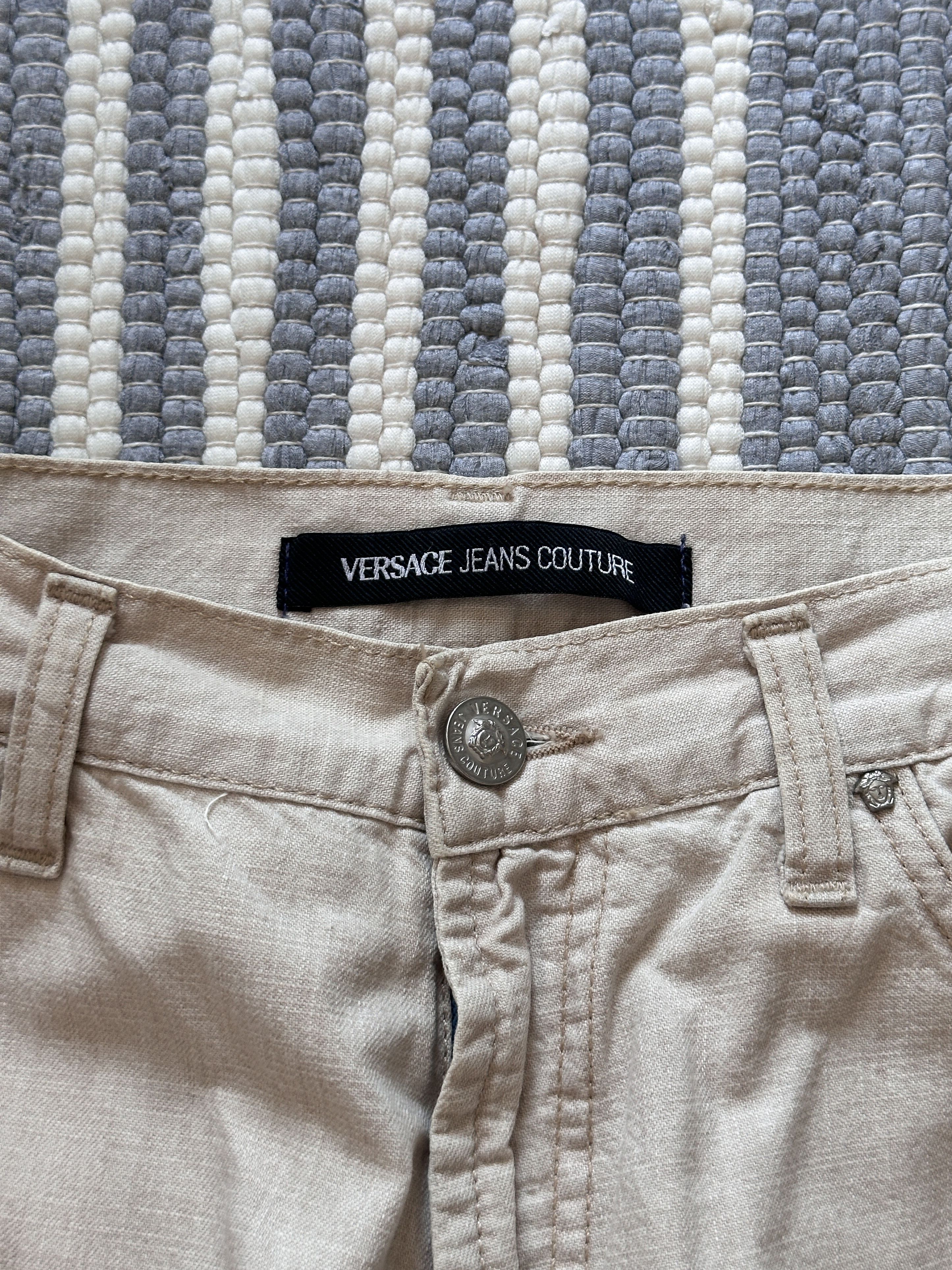 Versace Jeans Couture Versace Jeans Couture Beige Pants Trousers Size US 34 / EU 50 - 7 Thumbnail