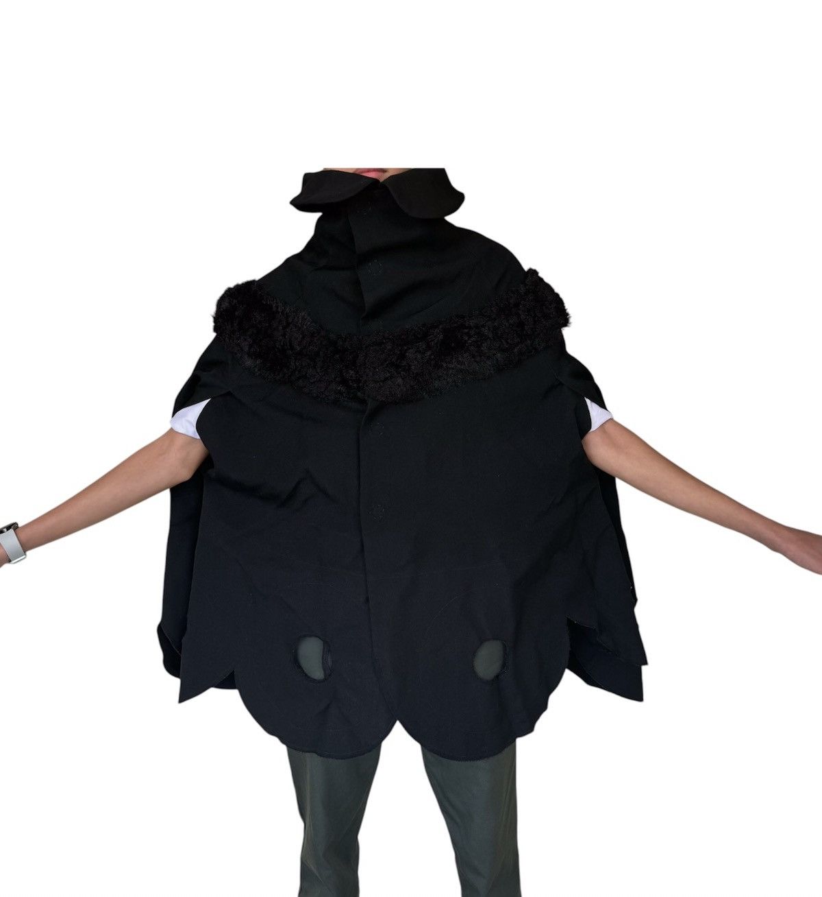 Comme des Garcons × Comme des Garcons Homme × Comme des Garcons Homme Plus NOS Comme Des Garcons Capes Cloaks Size US S / EU 44-46 / 1 - 25 Thumbnail