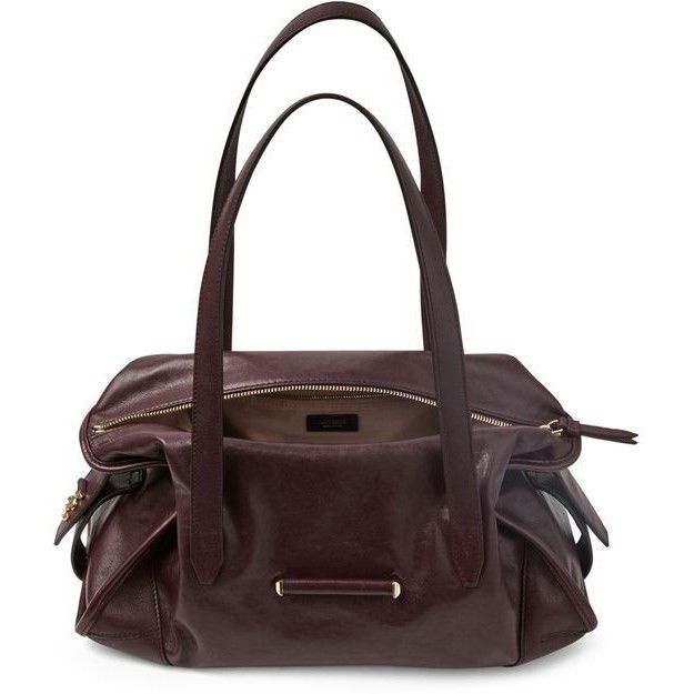Jimmy Choo JIMMY CHOO Medium Bar Deep Merlot Top Handle Bag New & Authe Size ONE SIZE - 4 Thumbnail