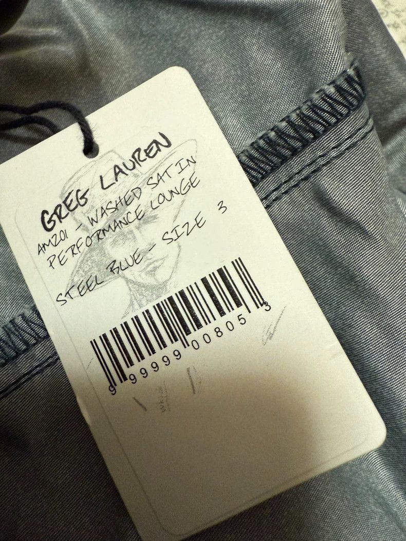 Greg Lauren greg lauren size 3 Drawstring splicing tapered pants, strip Size US 36 / EU 52 - 5 Thumbnail