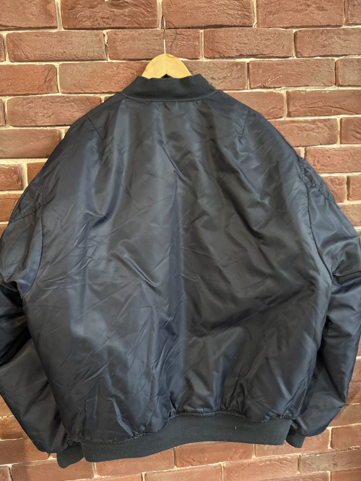 Vintage Ma1 Flyer Navy Vintage Bomber Alpha XXL Jacket Oversize Size US XXL / EU 58 / 5 - 9 Thumbnail